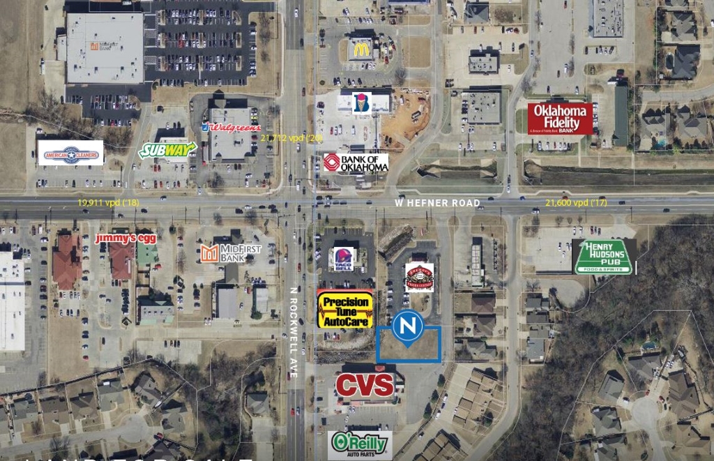 7014 W Hefner Rd (.43 AC)
