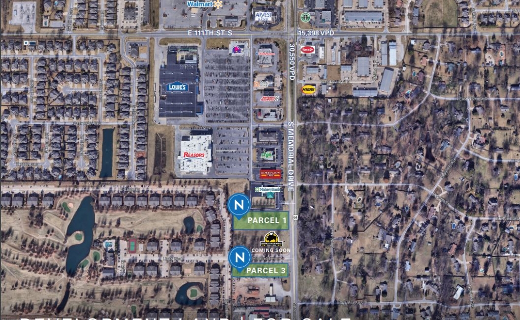 E 115th St & S Memorial Rd SE/C (1.28 AC)
